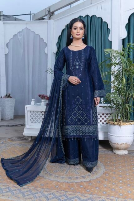 S222 Umar boutique shafoon unstitched collection 2025