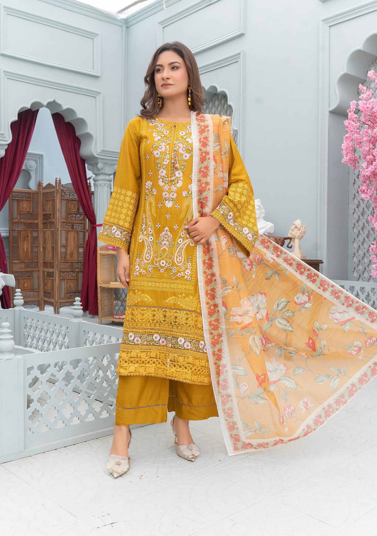 K55 Mustard cotton umar boutique (2)