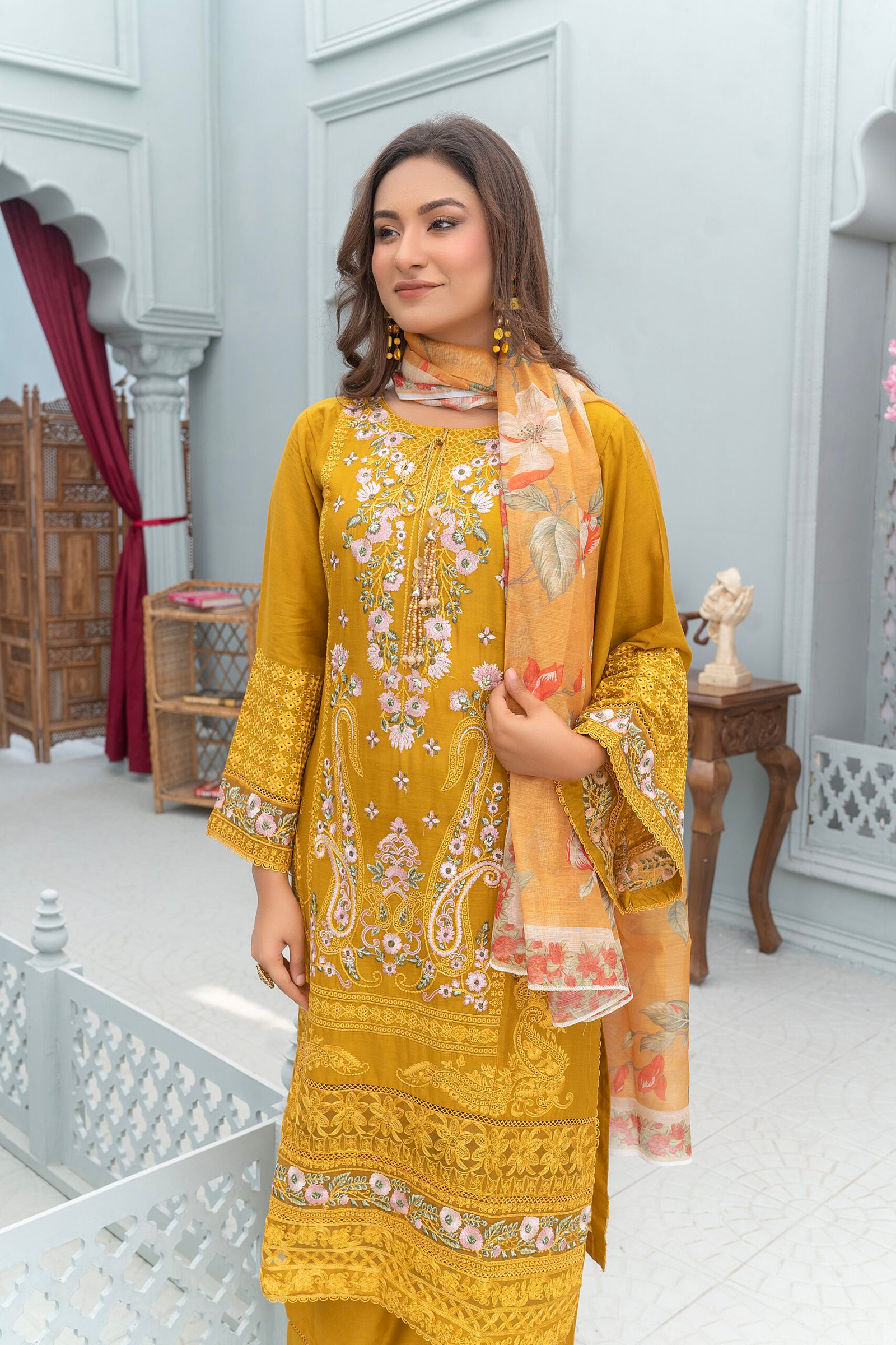 K55 Mustard cotton umar boutique (4)