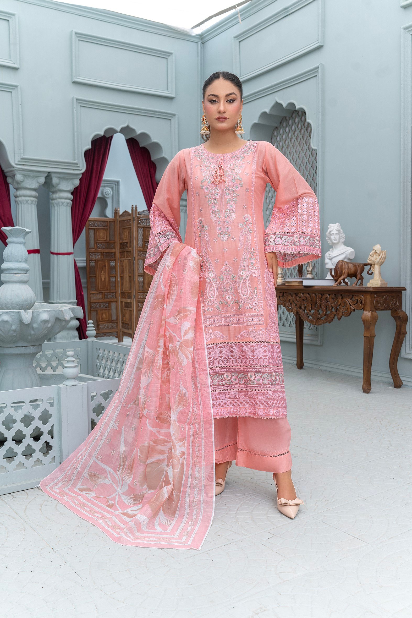 K55 peach cotton umar boutique (2) K55 peach cotton umar boutique (2)