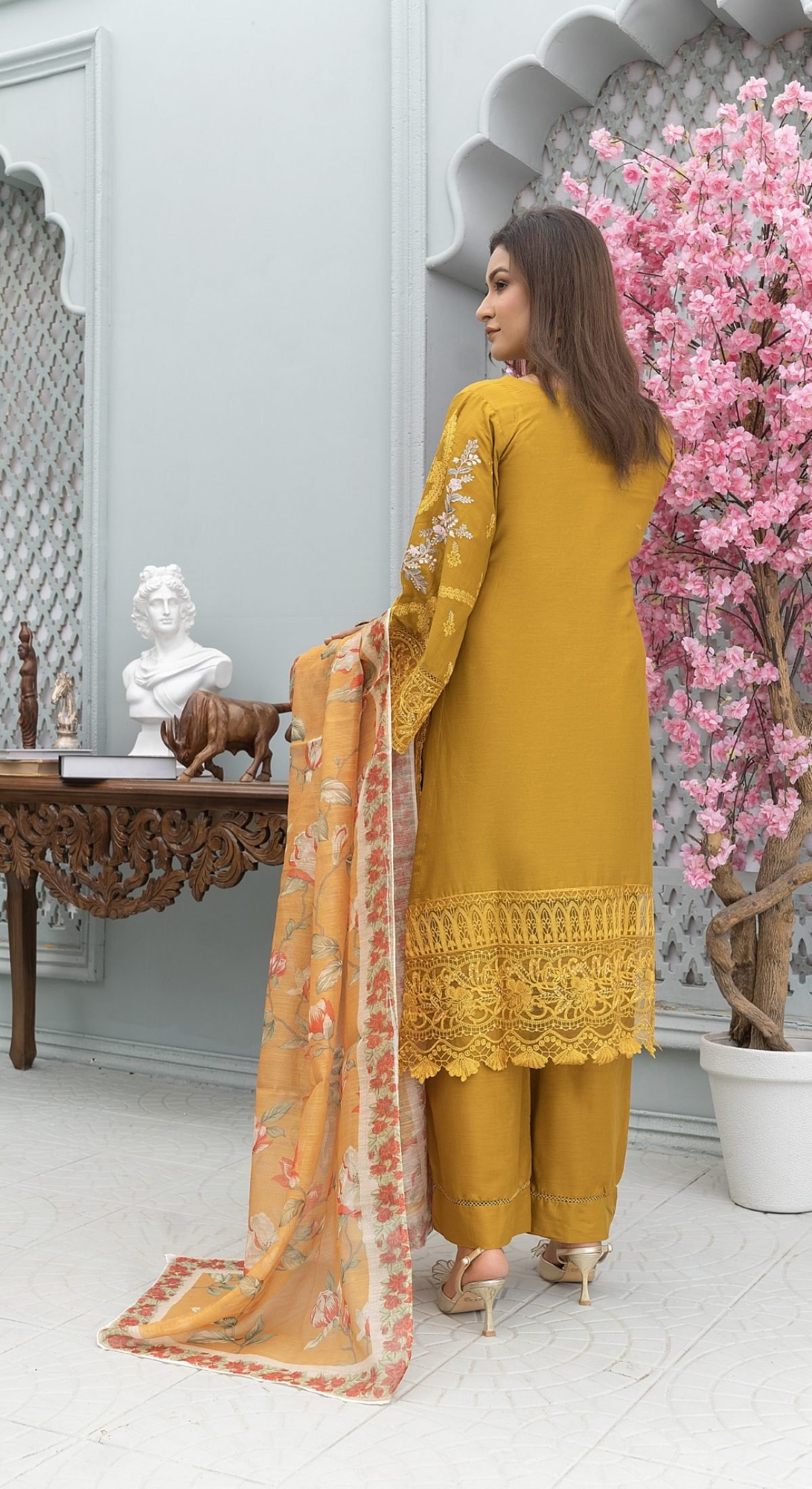 K49 Mustard cotton umar boutique (1)